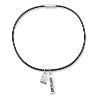 Women's Dale Earnhardt Jr. Pendant On Leather