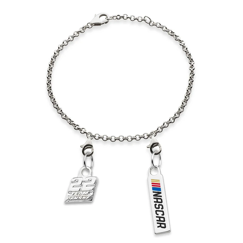 Women's Joey Logano NASCAR 9.5" Charm Anklet