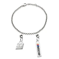 Women's Joey Logano NASCAR 9.5" Charm Anklet