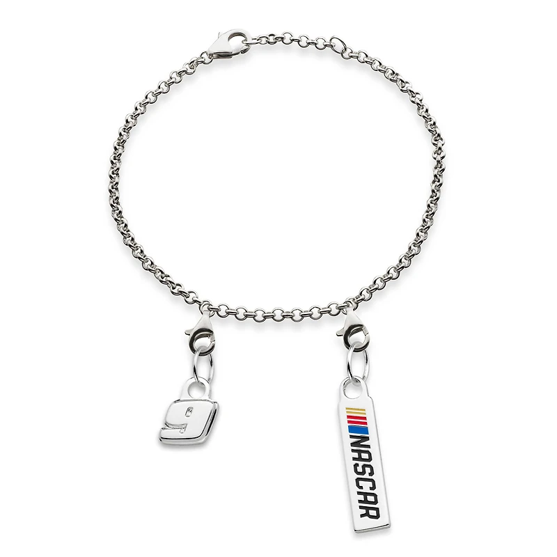 Women's Chase Elliott NASCAR 9.5" Charm Anklet