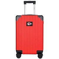MOJO Red Kansas City Chiefs Premium 21'' Carry-On Hardcase Luggage