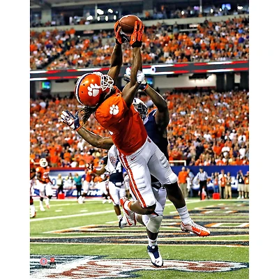 DeAndre Hopkins Clemson Tigers Unsigned Vertical TD Catch vs. Auburn Photograph
