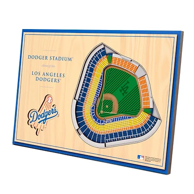 Los Angeles Dodgers 14'' x 10.5'' 3D StadiumViews Desktop Display