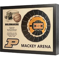 Purdue Boilermakers 25.5'' x 19.5'' 25-Layer StadiumViews 3D Wall Art