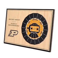 Purdue Boilermakers 12'' x 8'' 3D StadiumViews Arena Desktop Display