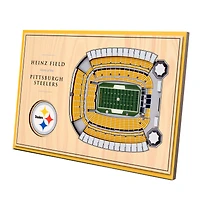 Pittsburgh Steelers 14'' x 10.5'' 3D StadiumViews Desktop Display