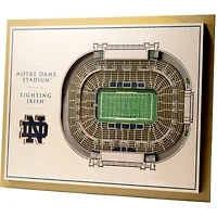 Notre Dame Fighting Irish 17'' x 13'' 5-Layer StadiumViews 3D Wall Art
