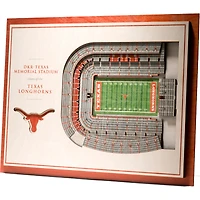 Texas Longhorns 17'' x 13'' 5-Layer StadiumViews 3D Wall Art