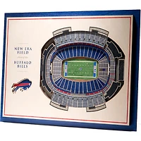 Buffalo Bills 17'' x 13'' 5-Layer StadiumViews 3D Wall Art