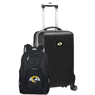 MOJO Los Angeles Rams 2-Piece Backpack & Carry-On Set