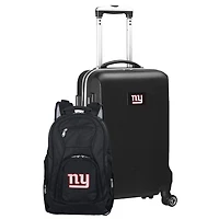 MOJO Black New York Giants 2-Piece Backpack & Carry-On Set
