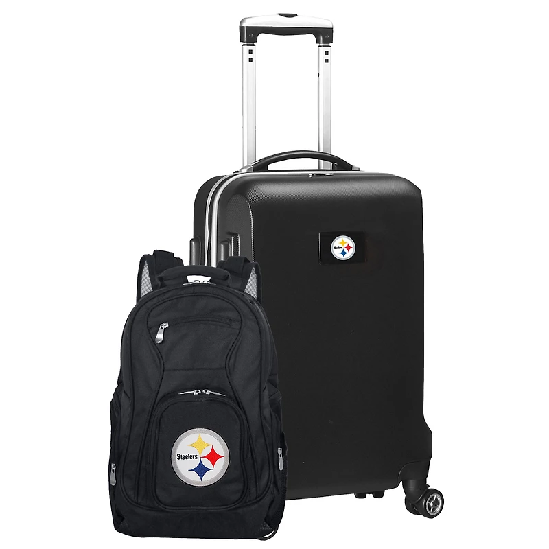 MOJO Pittsburgh Steelers 2-Piece Backpack & Carry-On Set