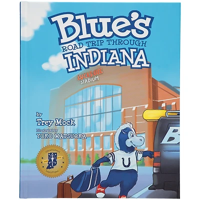 Indianapolis Colts Blue's Road Trip Through Indiana Children's Book