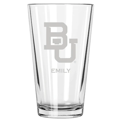 Baylor Bears 16oz. Personalized Etched Pint Glass