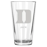 Duke Blue Devils 16oz. Personalized Etched Pint Glass