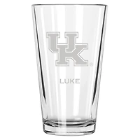 Kentucky Wildcats 16oz. Personalized Etched Pint Glass