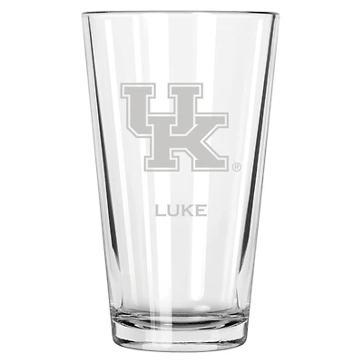 Kentucky Wildcats 16oz. Personalized Etched Pint Glass