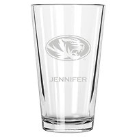 Missouri Tigers 16oz. Personalized Etched Pint Glass