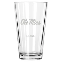 Ole Miss Rebels 16oz. Personalized Etched Pint Glass