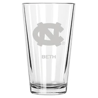 North Carolina Tar Heels 16oz. Personalized Etched Pint Glass
