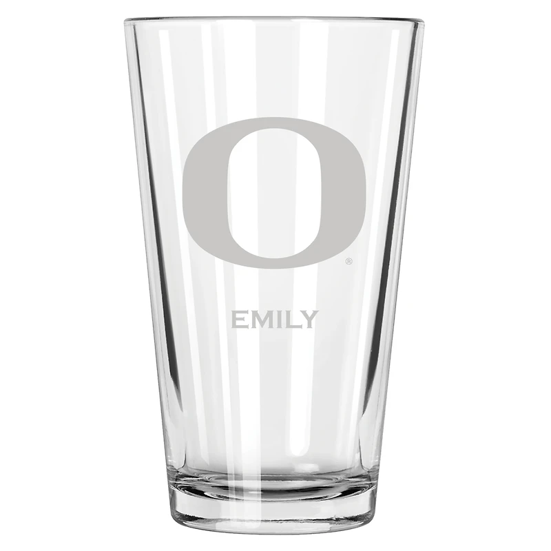 Oregon Ducks 16oz. Personalized Etched Pint Glass