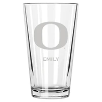 Oregon Ducks 16oz. Personalized Etched Pint Glass