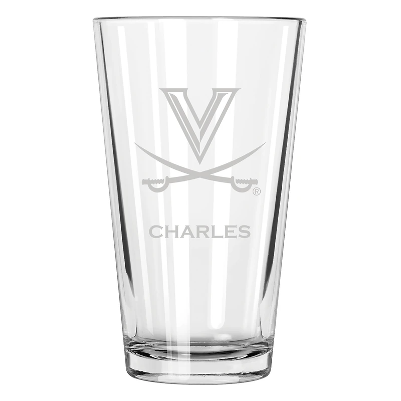 Virginia Cavaliers 16oz. Personalized Etched Pint Glass