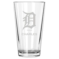 Detroit Tigers 16oz. Personalized Etched Pint Glass