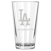 Los Angeles Dodgers 16oz. Personalized Etched Pint Glass