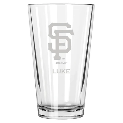 San Francisco Giants 16oz. Personalized Etched Pint Glass