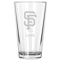 San Francisco Giants 16oz. Personalized Etched Pint Glass