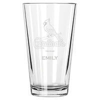 St. Louis Cardinals 16oz. Personalized Etched Pint Glass
