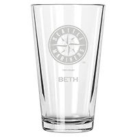 Seattle Mariners 16oz. Personalized Etched Pint Glass