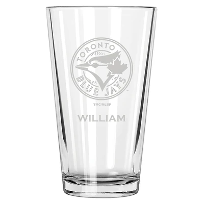Toronto Blue Jays 16oz. Personalized Etched Pint Glass