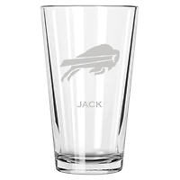 Buffalo Bills 16oz. Personalized Etched Pint Glass