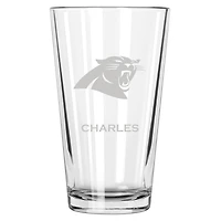 Carolina Panthers 16oz. Personalized Etched Pint Glass