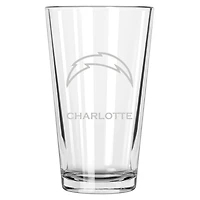 Los Angeles Chargers 16oz. Personalized Etched Pint Glass