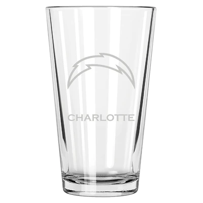 Los Angeles Chargers 16oz. Personalized Etched Pint Glass