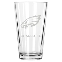 Philadelphia Eagles 16oz. Personalized Etched Pint Glass