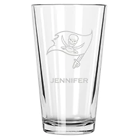 Tampa Bay Buccaneers 16oz. Personalized Etched Pint Glass