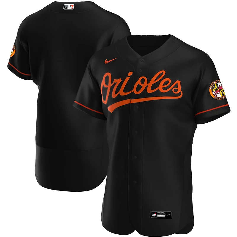 Men's Nike Black Baltimore Orioles Alternate Authentic Team Jersey