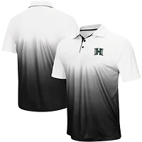 Men's Colosseum Gray Hawaii Warriors Magic Team Logo Polo