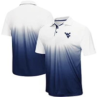 Men's Colosseum Navy West Virginia Mountaineers Magic Team Logo Polo