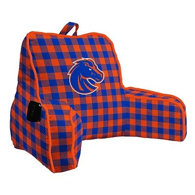 Boise State Broncos 22'' x 17'' Plush Buffalo Check Back Rest