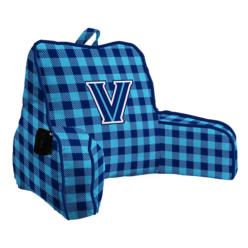 Villanova Wildcats 22'' x 17'' Plush Buffalo Check Back Rest