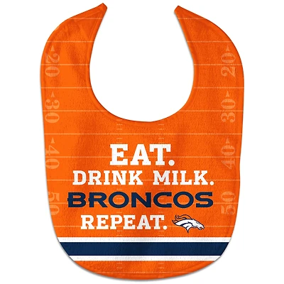Newborn & Infant WinCraft Denver Broncos Eat. Drink. Repeat. All-Pro Bib