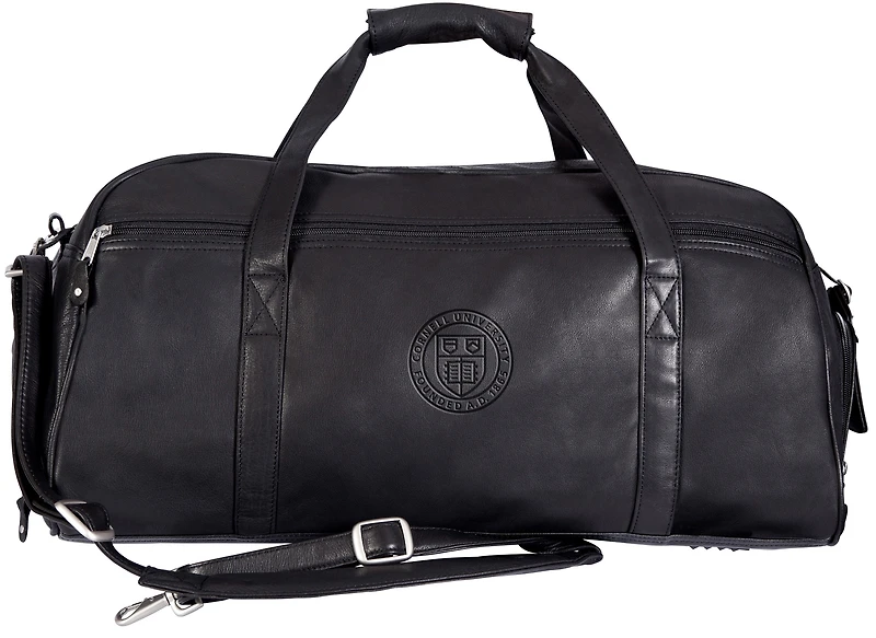 Black Cornell Big Red Marble Canyon Sport Duffel Bag