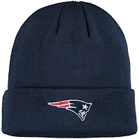 Youth Navy New England Patriots Basic Cuffed Knit Hat