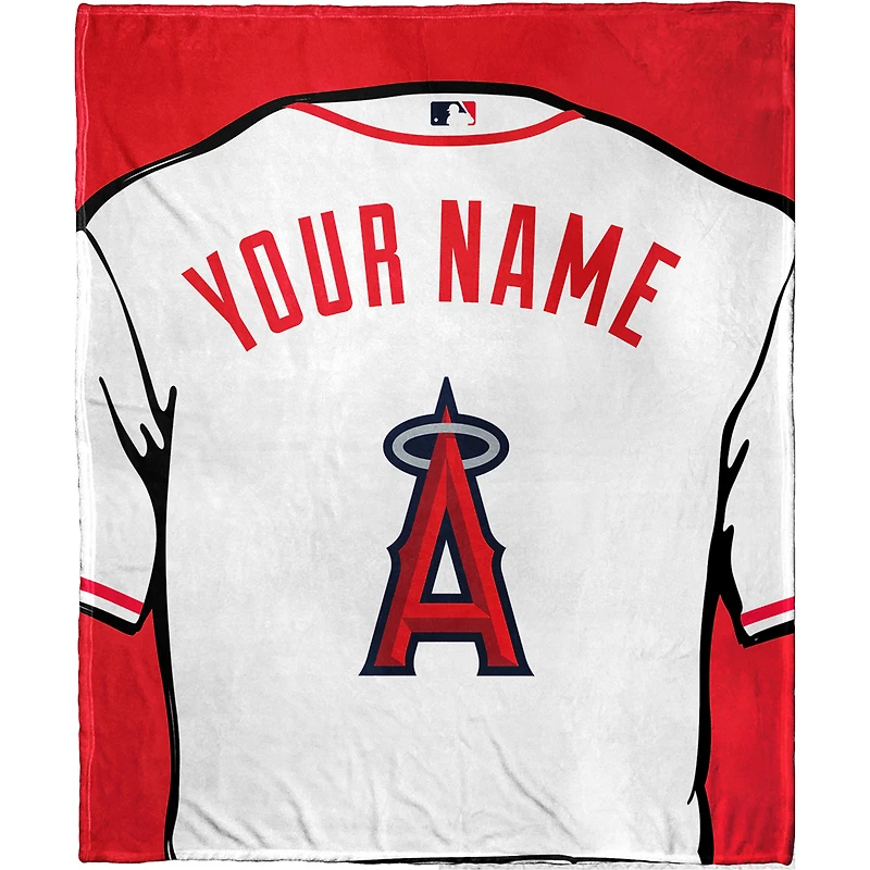 The Northwest Company Los Angeles Angels 50'' x 60'' Personalized Silk Touch Sherpa Throw