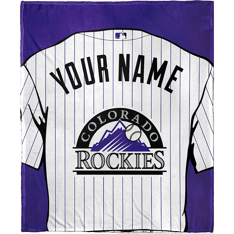 The Northwest Company Colorado Rockies 50'' x 60'' Personalized Silk Touch Sherpa Throw